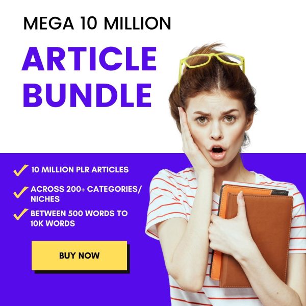 MEGA 10 MILLION ARTICLE BUNDLE